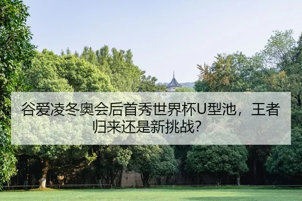 谷爱凌冬奥会后首秀世界杯U型池，王者归来还是新挑战？